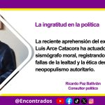 La ingratitud en la política