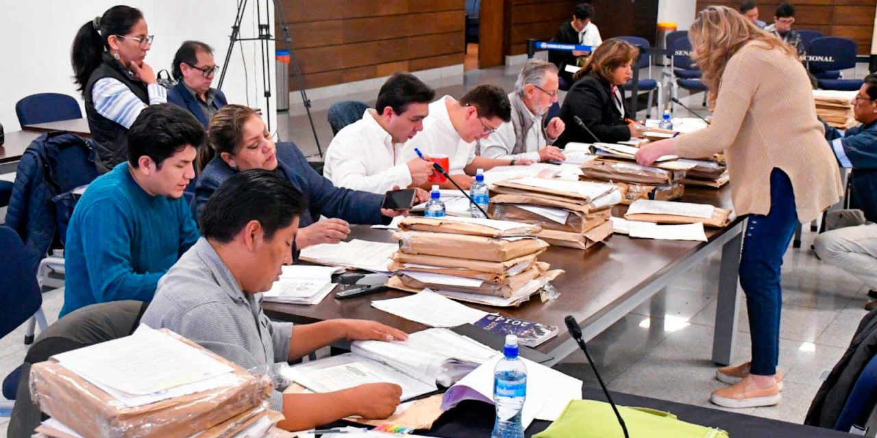 Selección de vocales del TSE: Dos postulantes tienen 100 en la calificación de méritos