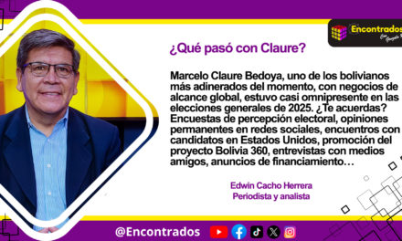 ¿Qué pasó con Claure?