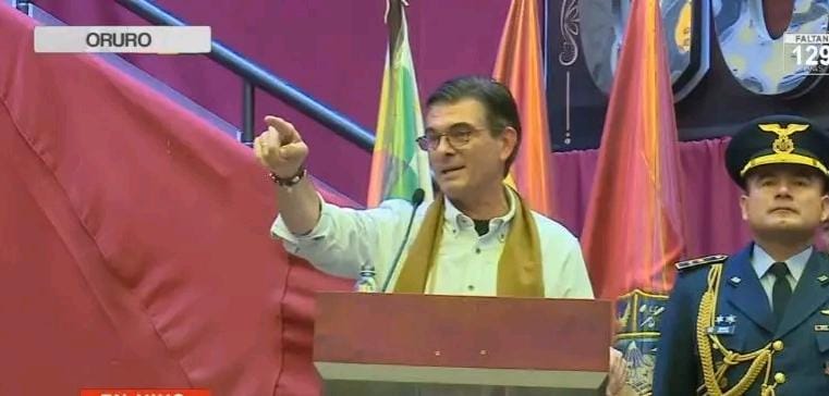 Paz llama a un “gran diálogo nacional para entender lo que ocurre en Bolivia”