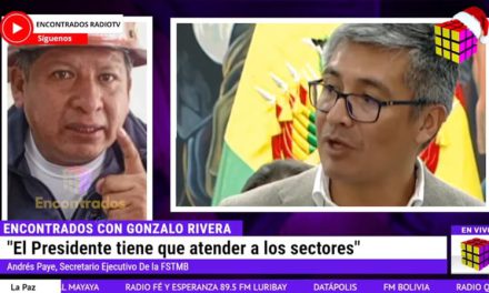 Andrés Paye, secretario ejecutivo de la FSTMV