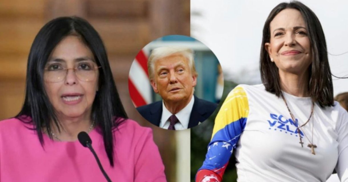 EE.UU. descarta a María Corina Machado y abre una vía de diálogo con la ‘vice’ de Maduro