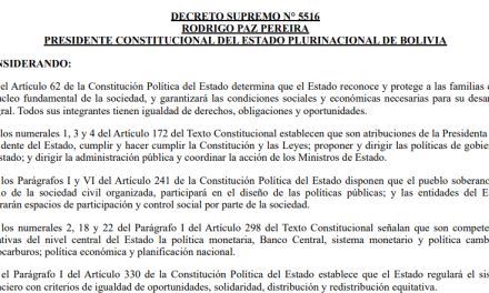 Decreto 5516: Combustibles, bonos, salarios además de créditos, así es el nuevo paquete económico y social del Gobierno
