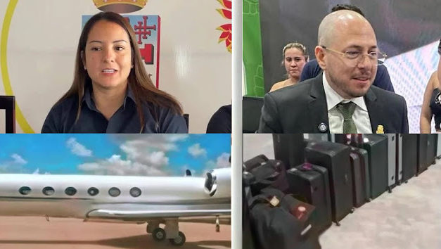 32 maletas, 79 kilos de marihuana, un vuelo chárter y un pasaporte diplomático complican a un juez y una exdiputada