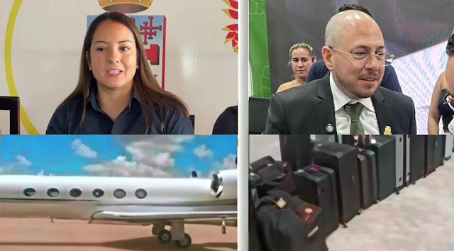 32 maletas, 79 kilos de marihuana, un vuelo chárter y un pasaporte diplomático complican a un juez y una exdiputada