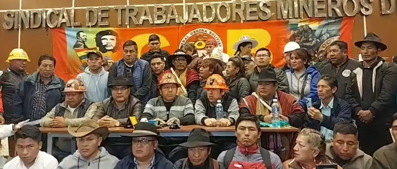 COB: “Si el Gobierno convoca a un diálogo sincero deberá ser en El Alto este domingo”