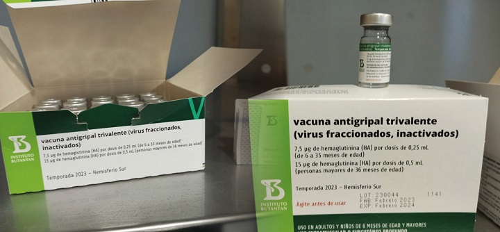 Salud anuncia la llegada de un millón de vacunas contra la influenza
