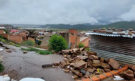 Al menos 80 familias deben abandonar sus casas tras deslizamientos; se declaró desastre en la zona sur de Cochabamba