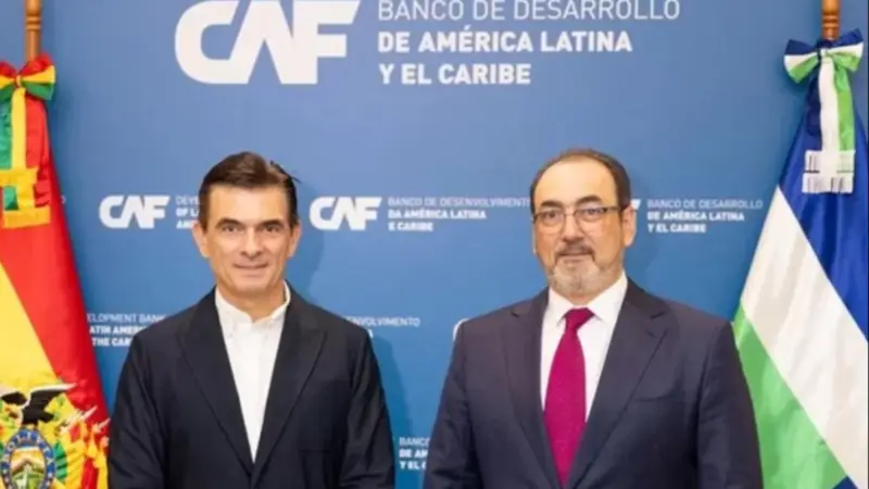 Bolivia recibirá al presidente de la CAF para firmar acuerdos y coordinar apoyo