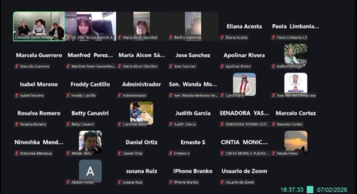 Senado sanciona ley que amplía a seis meses el arraigo para exautoridades y la envía al Ejecutivo para su promulgación