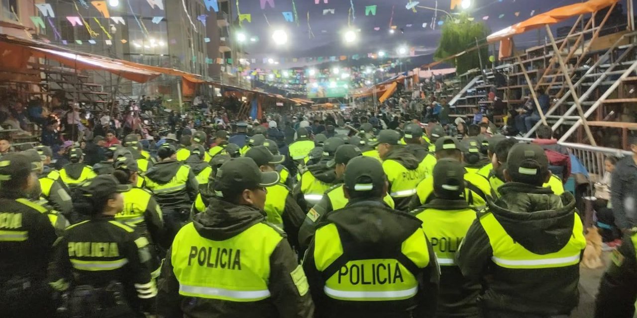 Policía dispone el despliegue de más de 20 mil efectivos durante el Carnaval