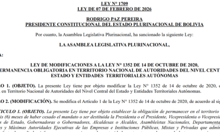 Alertan que sería inaplicable la ley que amplía a seis meses el arraigo de exautoridades