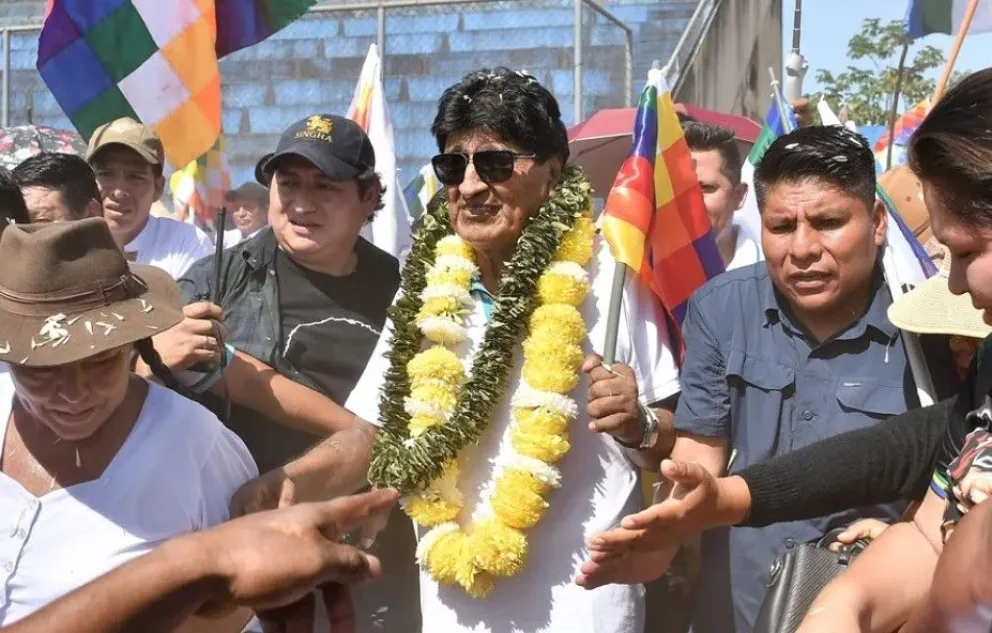 La Policía de Bolivia dice que detendrá a Evo Morales «en el momento oportuno» por el caso de trata