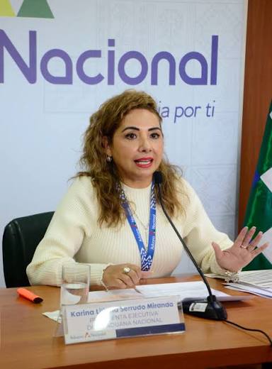 Ministerio Público emite orden de aprehensión contra Karina Serrudo por presuntos sobreprecios en la Aduana