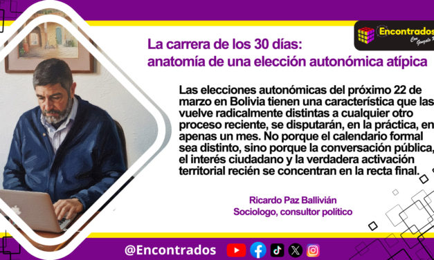 La carrera de los 30 días: anatomía de una elección autonómica atípica