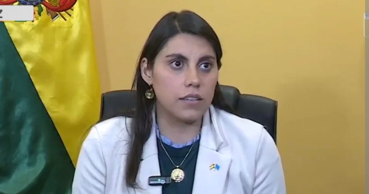 Cívicos y políticos exigen la renuncia de Andrea Barrientos y piden que se cierre el Viceministerio de Autonomías