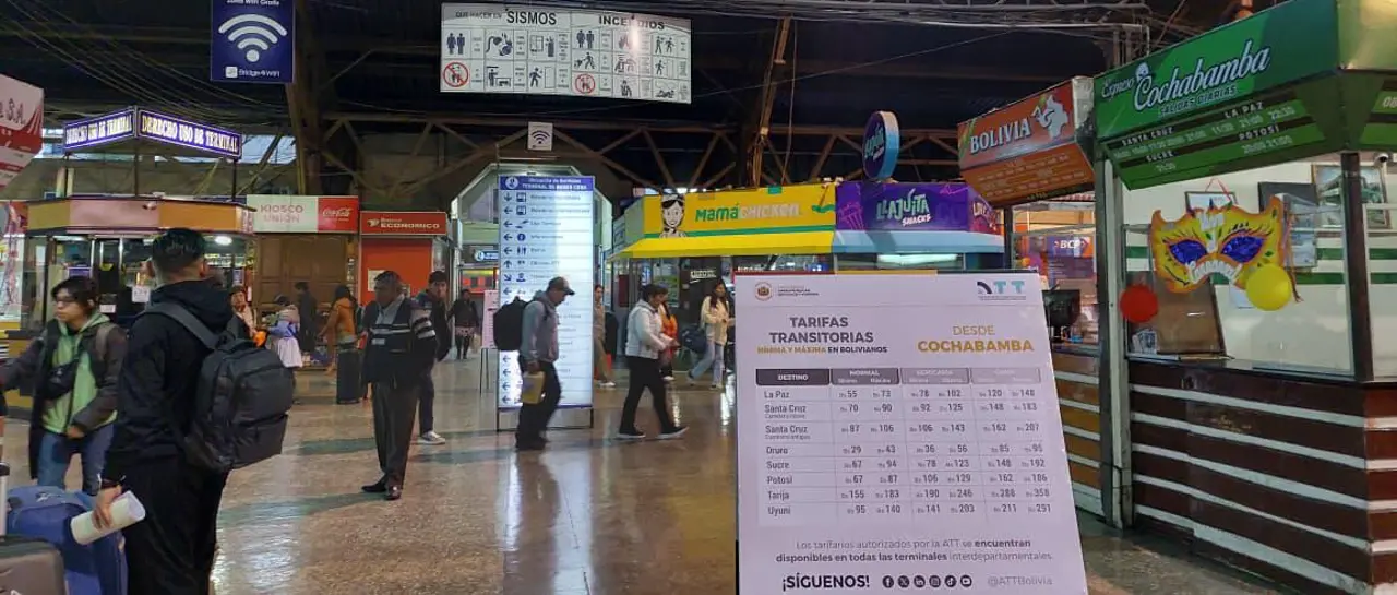 Tras el feriado, los viajes se normalizan, aunque con mensajes de precaución por el estado de las carreteras