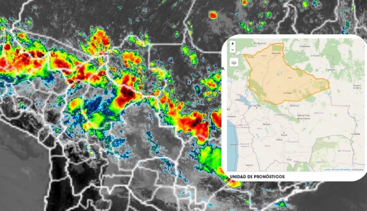 Senamhi emite alerta naranja por posibles desbordes de ríos en cinco departamentos