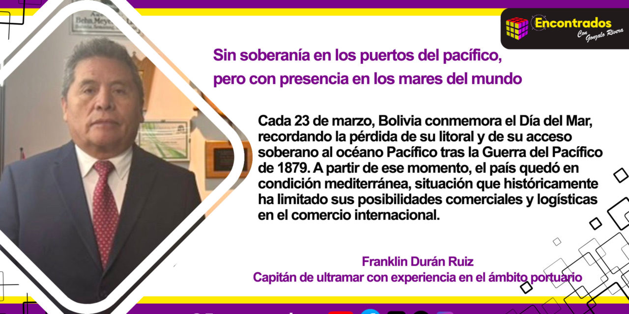 Sin soberanía en los puertos del pacífico, pero con presencia en los mares del mundo