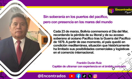 Sin soberanía en los puertos del pacífico, pero con presencia en los mares del mundo