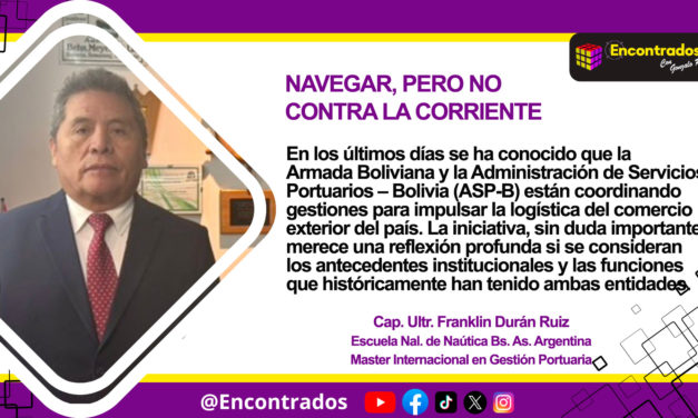 Navegar, pero no contra la corriente