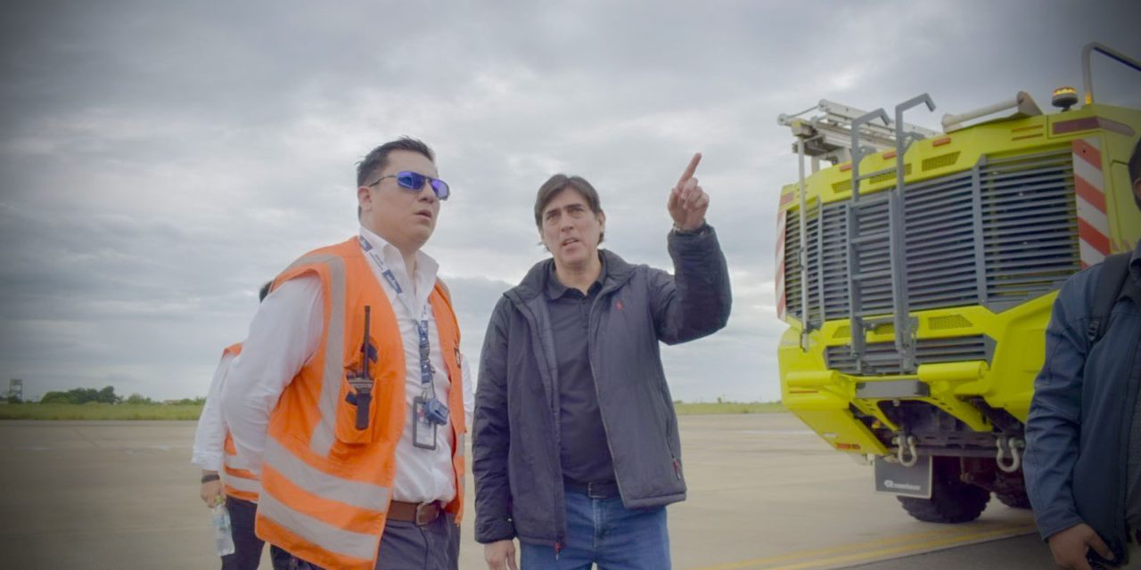 Obras Públicas realiza auditoría de todos los aeropuertos del país