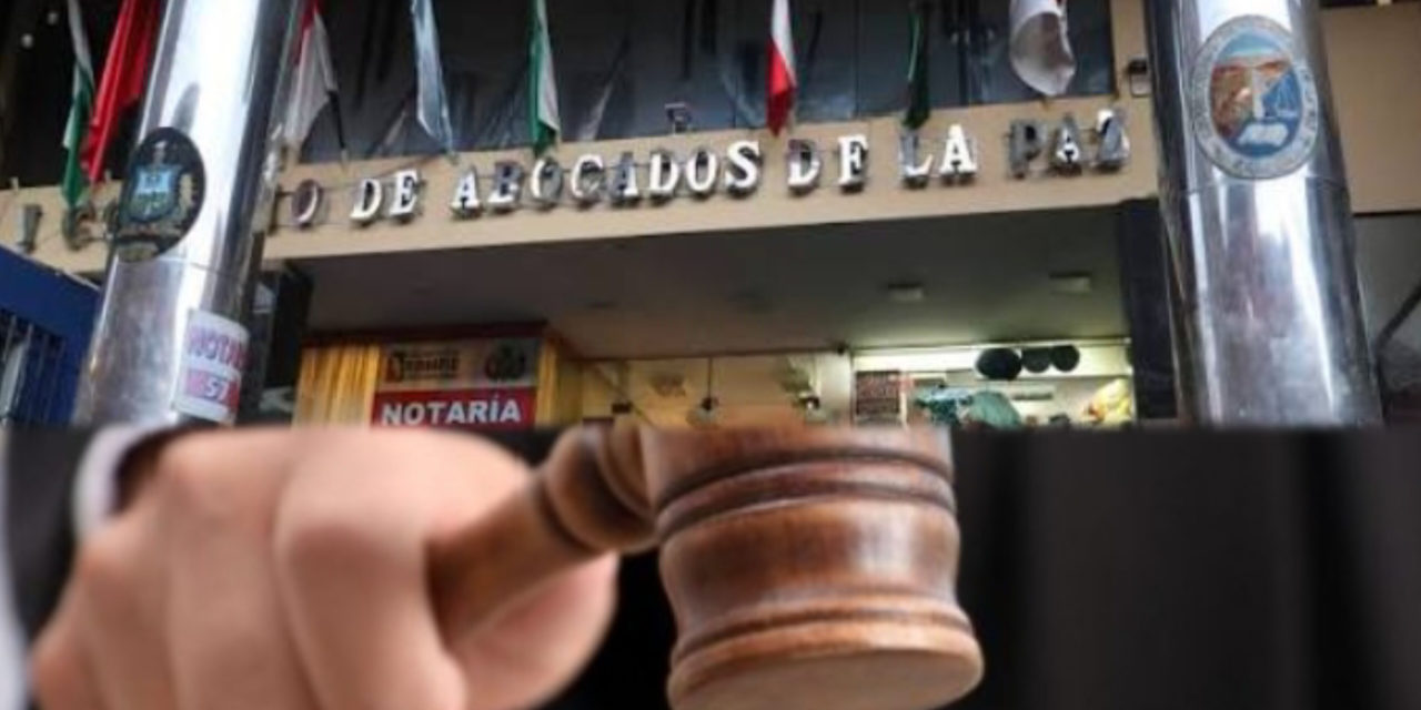 Tribunal Constitucional Plurinacional suspende control del Gobierno sobre el registro de abogados