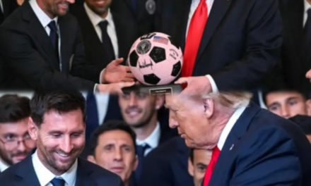 Trump elogia a Messi en la Casa Blanca y asegura que es “mejor que Pelé