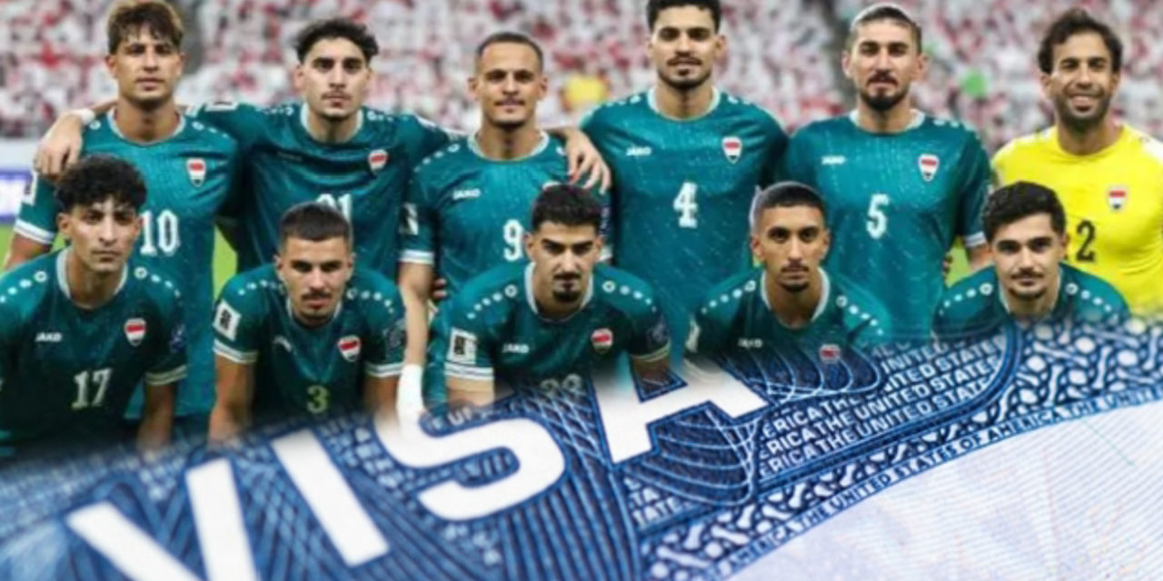 Jugadores de Irak comienzan a tramitar visas para disputar el repechaje rumbo al Mundial 2026