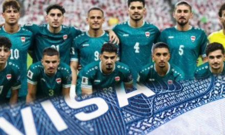 Jugadores de Irak comienzan a tramitar visas para disputar el repechaje rumbo al Mundial 2026