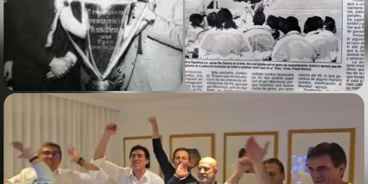 Fútbol y política: la «cábala» entre la selección boliviana y los Paz