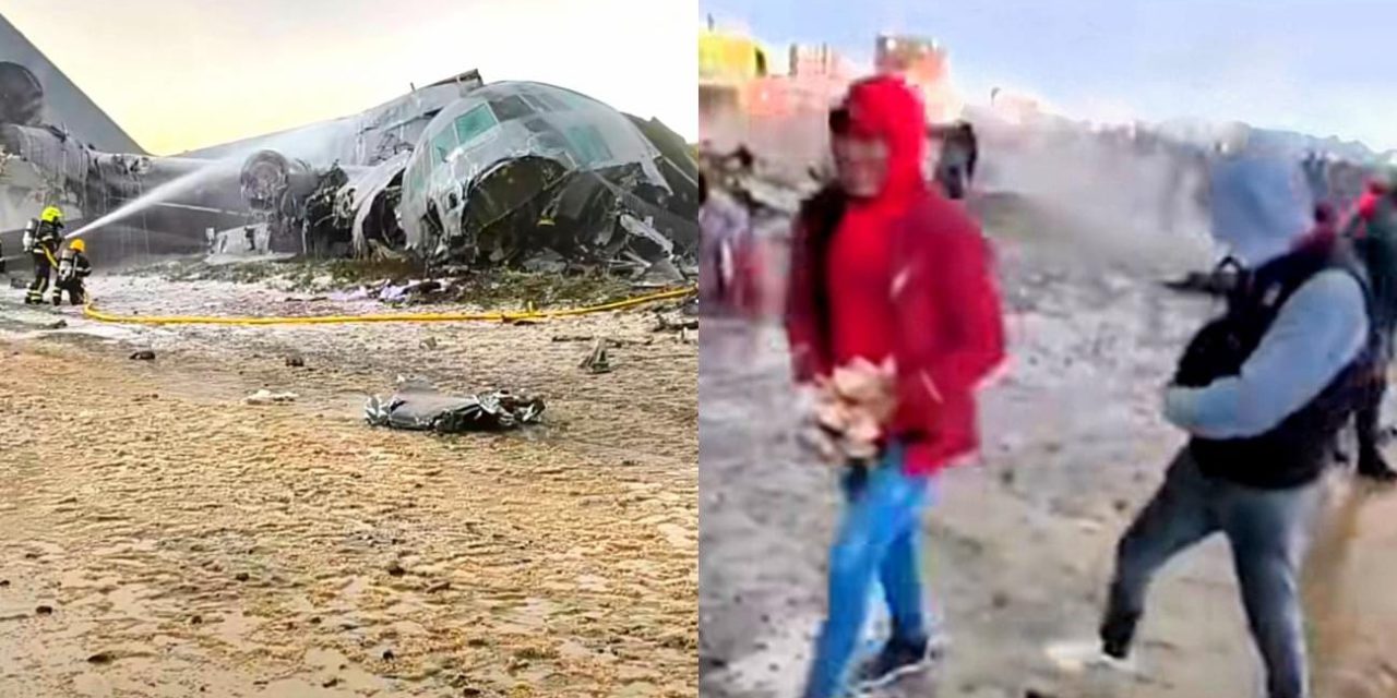 Imputan a 51 personas por robo de billetes tras caída del Hércules en El Alto