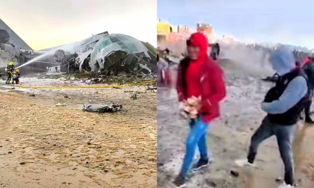 Imputan a 51 personas por robo de billetes tras caída del Hércules en El Alto