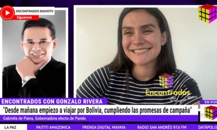 Gabriela de Paiva nueva gobernadora de Pando