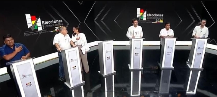 TSE organiza debates simultáneos rumbo al balotaje en cinco departamentos
