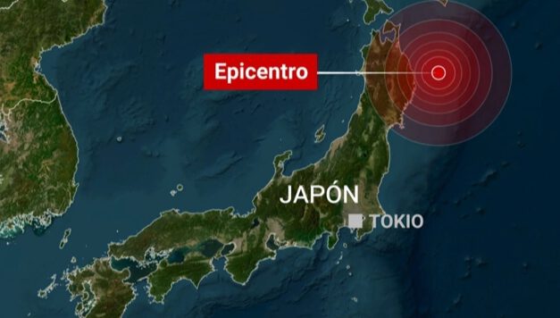 Terremoto de magnitud 7,5 sacude Japón y activa alerta de tsunami