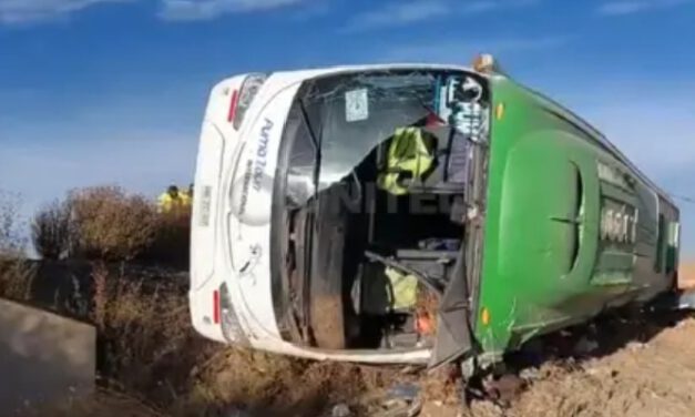 Tragedia en la ruta Oruro–Pisiga: vuelco de bus deja al menos ocho muertos
