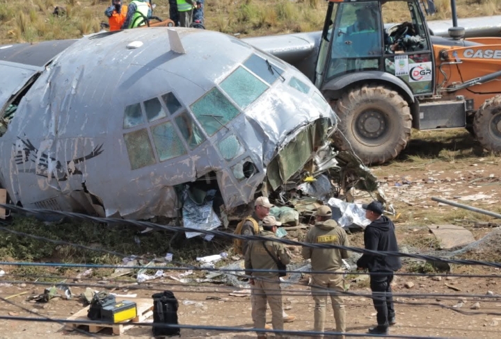 Informe de la FAB revela fallas operativas y clima extremo en la tragedia del Hércules en El Alto