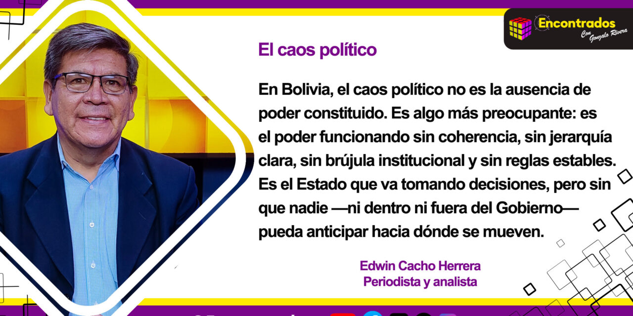 El caos político