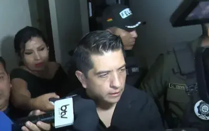 Exedecán del ministro de Gobierno recibe medidas sustitutivas en caso maletas