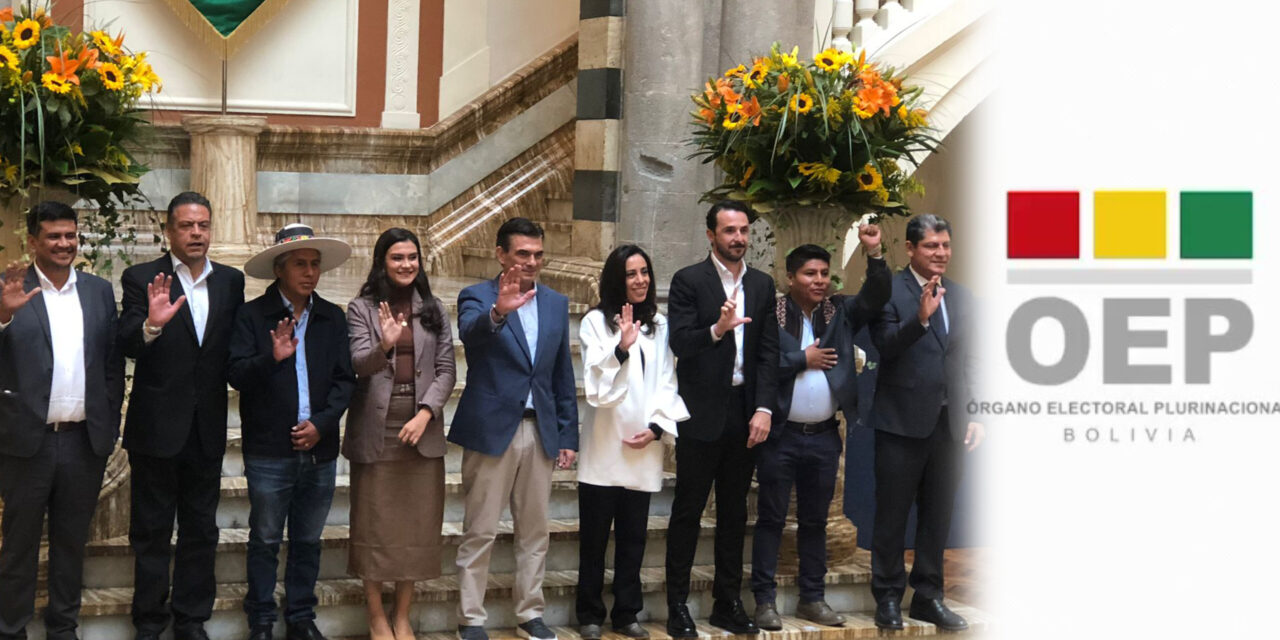 Entrega de credenciales marca el cierre del ciclo electoral subnacional en Bolivia