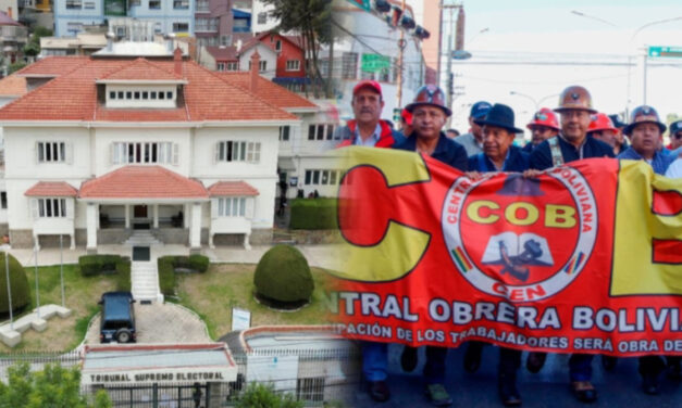 TSE rechaza acompañar el cabildo de la COB por falta de claridad en su propósito