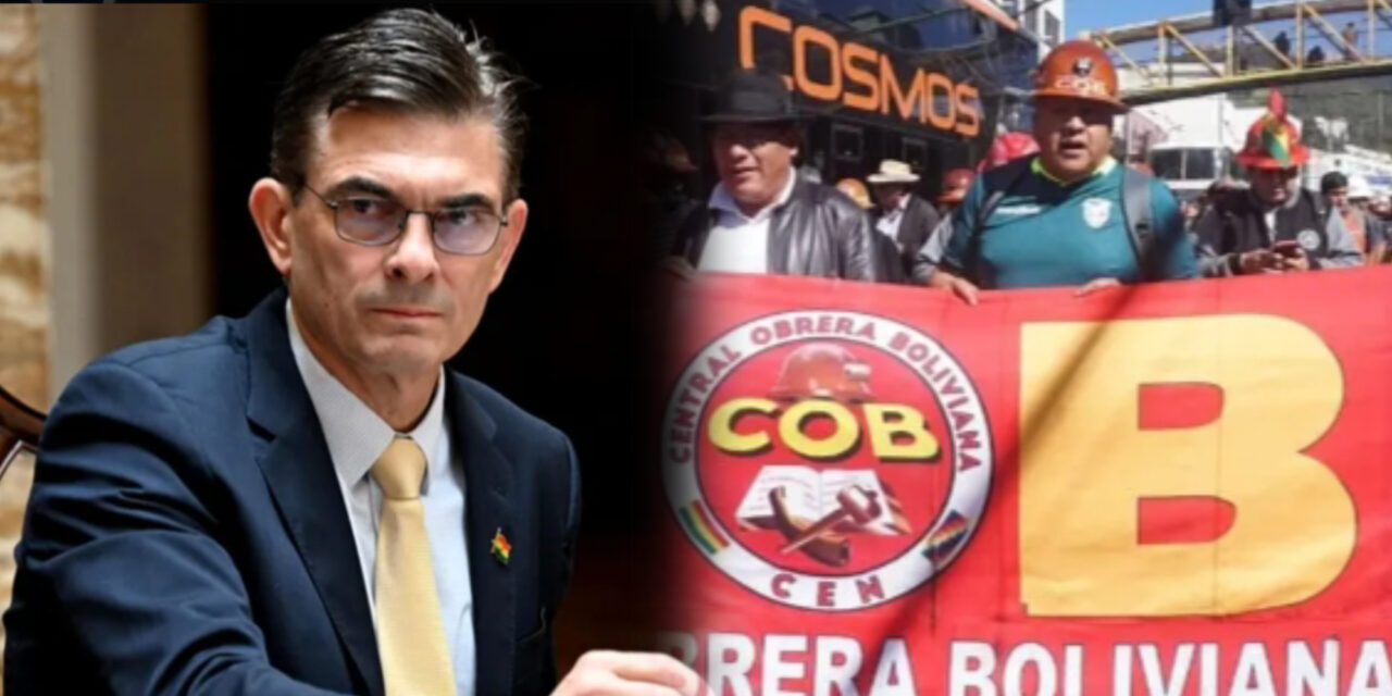 El gobierno indica que respeta el cabildo de la COB y apuesta por el diálogo