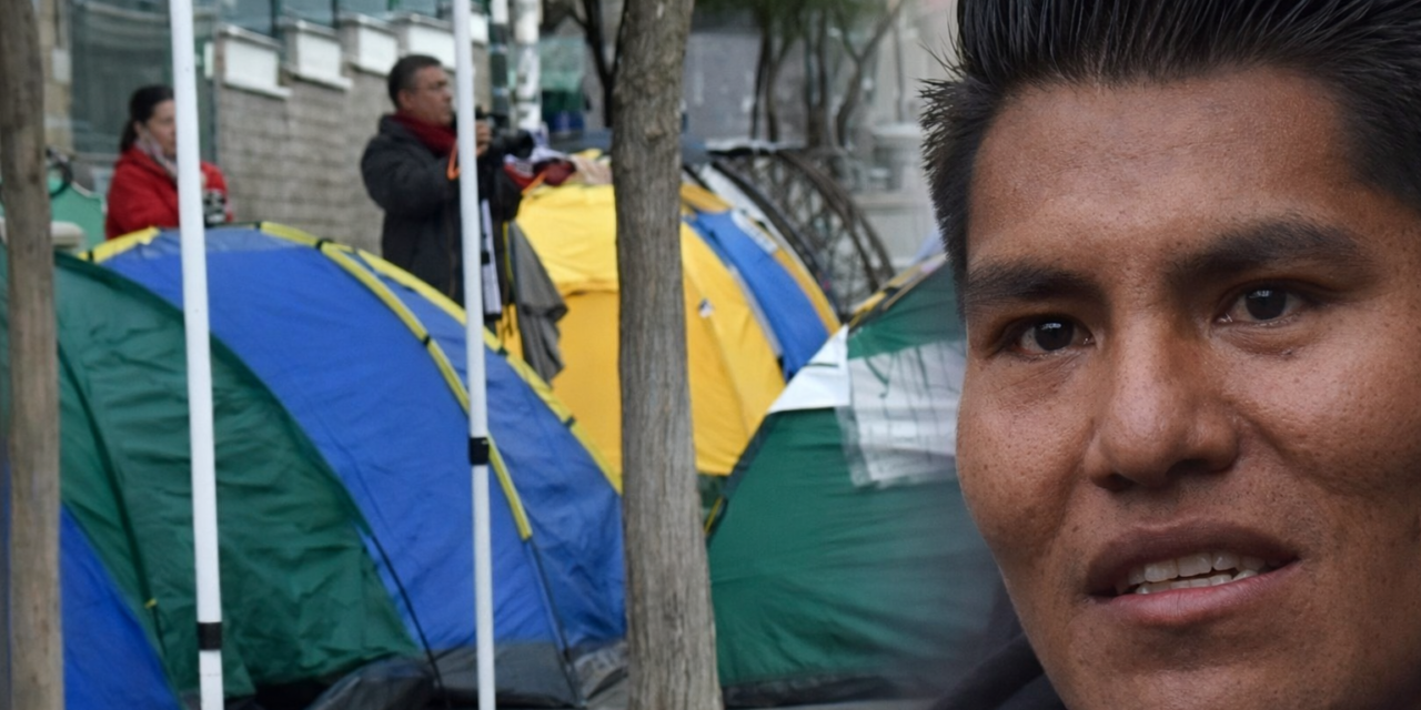 Marcha y vigilia presionan al TSE mientras se define el balotaje en La Paz