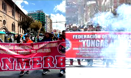 La Paz colapsa por ola de protestas simultáneas