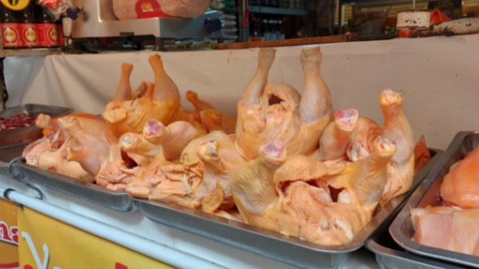 Bloqueos disparan el precio del pollo en La Paz mientras Cochabamba y Santa Cruz registran caída por sobreoferta