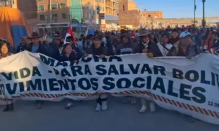 Gobierno denuncia presencia de grupos armados en movilizaciones y responsabiliza a dirigentes evistas