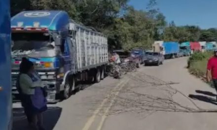 Bloqueos paralizan salidas desde la Bimodal y dejan rutas clave cerradas en Santa Cruz