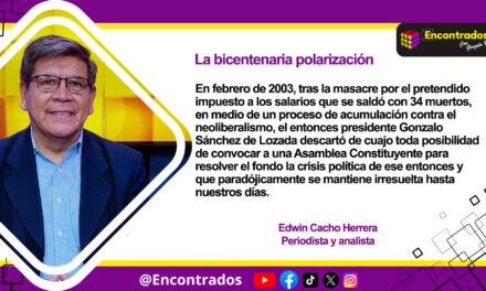 La bicentenaria polarización