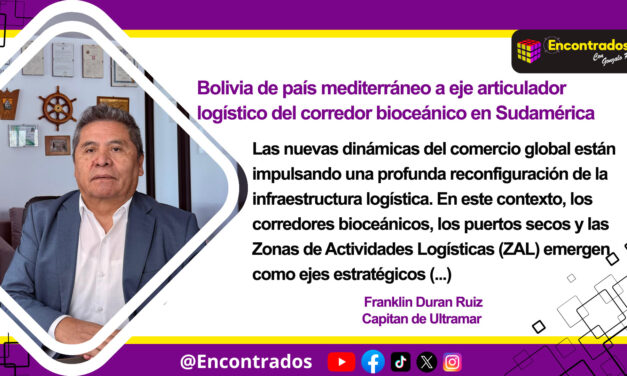 Bolivia de país mediterráneo a eje articulador logístico del corredor bioceánico en Sudamérica
